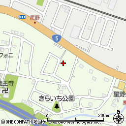 北海道小樽市星野町8-39周辺の地図