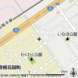 北海道江別市豊幌花園町5周辺の地図