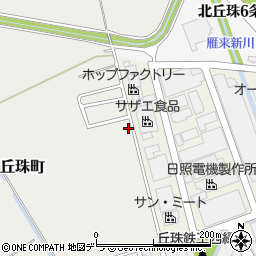 北海道札幌市東区丘珠町730-16周辺の地図