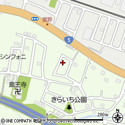 北海道小樽市星野町8-23周辺の地図