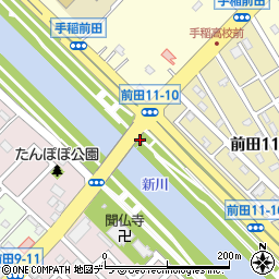 北海道札幌市手稲区前田１１条10丁目8周辺の地図