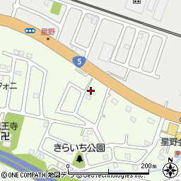 北海道小樽市星野町8-40周辺の地図