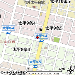 天ぷら倶楽部 太平店周辺の地図