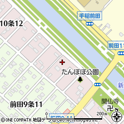 北海道札幌市手稲区前田１０条11丁目周辺の地図