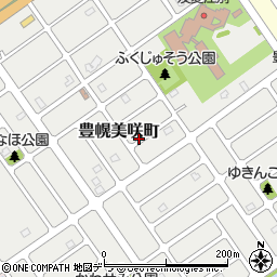 北海道江別市豊幌美咲町周辺の地図
