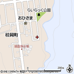 北海道小樽市桂岡町30-31周辺の地図