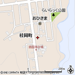 北海道小樽市桂岡町30-6周辺の地図