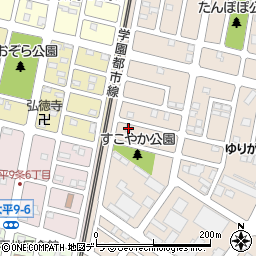 札幌ペック周辺の地図