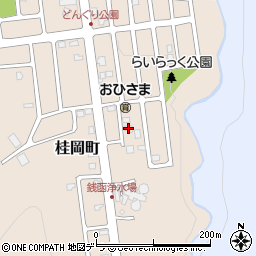 北海道小樽市桂岡町30-11周辺の地図