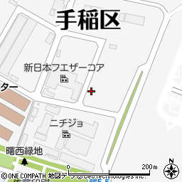 札幌環境資材センター周辺の地図