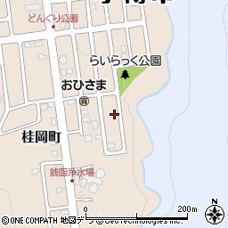 北海道小樽市桂岡町30-27周辺の地図