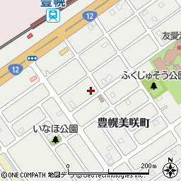 豊幌ポンプ場周辺の地図