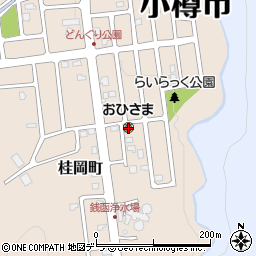 北海道小樽市桂岡町30-13周辺の地図