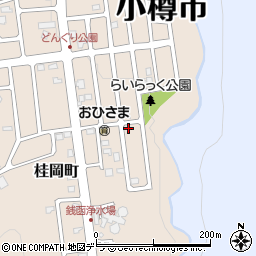 北海道小樽市桂岡町30-24周辺の地図
