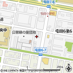 慶学館　屯田教室周辺の地図