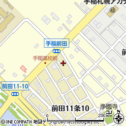 北海道札幌市手稲区前田１１条10丁目16周辺の地図
