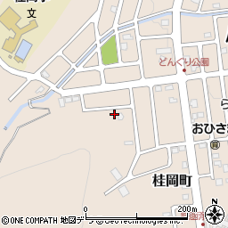 北海道小樽市桂岡町28-27周辺の地図