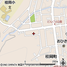 北海道小樽市桂岡町28-29周辺の地図