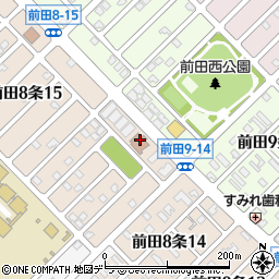 北海道札幌市手稲区前田８条15丁目17周辺の地図