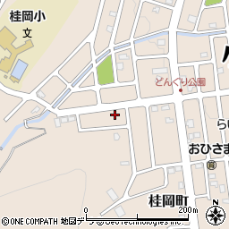 北海道小樽市桂岡町28-32周辺の地図