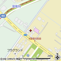 北海道札幌市北区新琴似町795-24周辺の地図