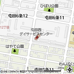 札幌市屯田西老人デイサービスセンター周辺の地図