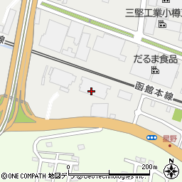 札幌トヨタ自動車株式会社　中古車物流課周辺の地図