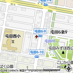 セブンイレブン札幌屯田６条西店周辺の地図