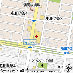 ヤマダデンキテックランド札幌屯田店周辺の地図