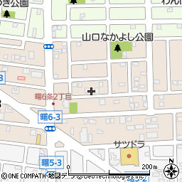 北海道札幌市手稲区曙６条周辺の地図
