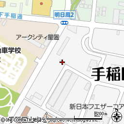 試験場前自動車学園　札幌クレーン特殊学校周辺の地図