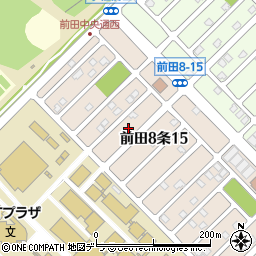 北海道札幌市手稲区前田８条15丁目9周辺の地図