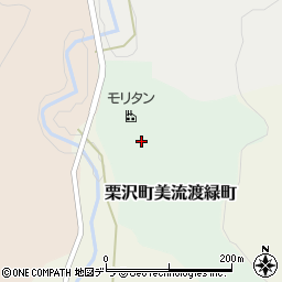 北海道岩見沢市栗沢町美流渡緑町周辺の地図