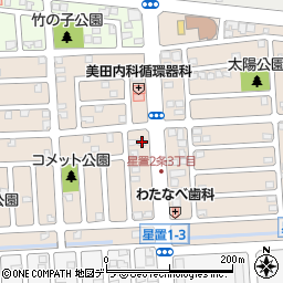 真愛会札幌ファミリークリニック周辺の地図