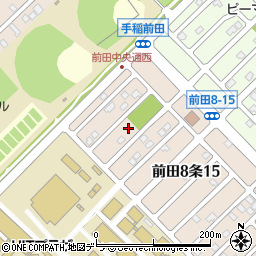 北海道札幌市手稲区前田８条15丁目11周辺の地図