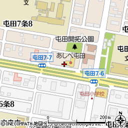 北海道札幌市北区屯田７条7丁目2周辺の地図