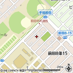 北海道札幌市手稲区前田８条15丁目12周辺の地図