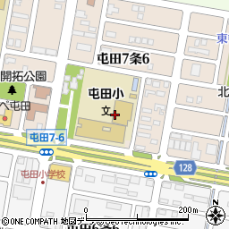 札幌市立屯田小学校周辺の地図