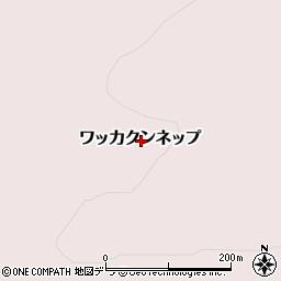 北海道河東郡士幌町ワッカクンネップ周辺の地図