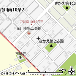 天理教幌北分教会周辺の地図