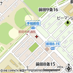 北海道札幌市手稲区前田８条15丁目14周辺の地図