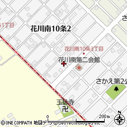 北海道石狩市花川南１０条2丁目246周辺の地図