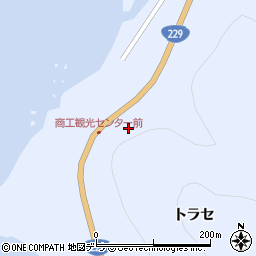 北海道神恵内村（古宇郡）神恵内村（ヘルカ石）周辺の地図
