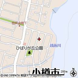 北海道小樽市桂岡町12周辺の地図
