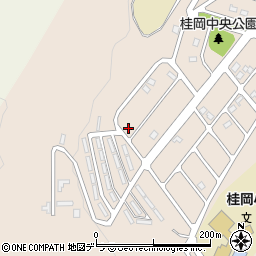 北海道小樽市桂岡町19-21周辺の地図