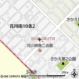 北海道石狩市花川南１０条2丁目238周辺の地図