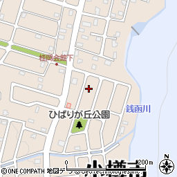 北海道小樽市桂岡町12-11周辺の地図