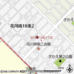 北海道石狩市花川南１０条2丁目234周辺の地図