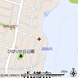 北海道小樽市桂岡町12-26周辺の地図
