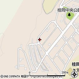 北海道小樽市桂岡町19-22周辺の地図